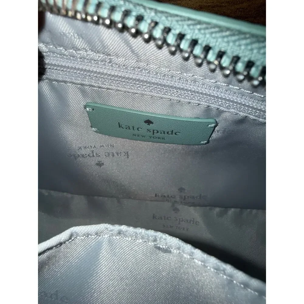 NWT Kate Spade Kayla Small Convertible Shoulder Bag Aventurine Mint Green
